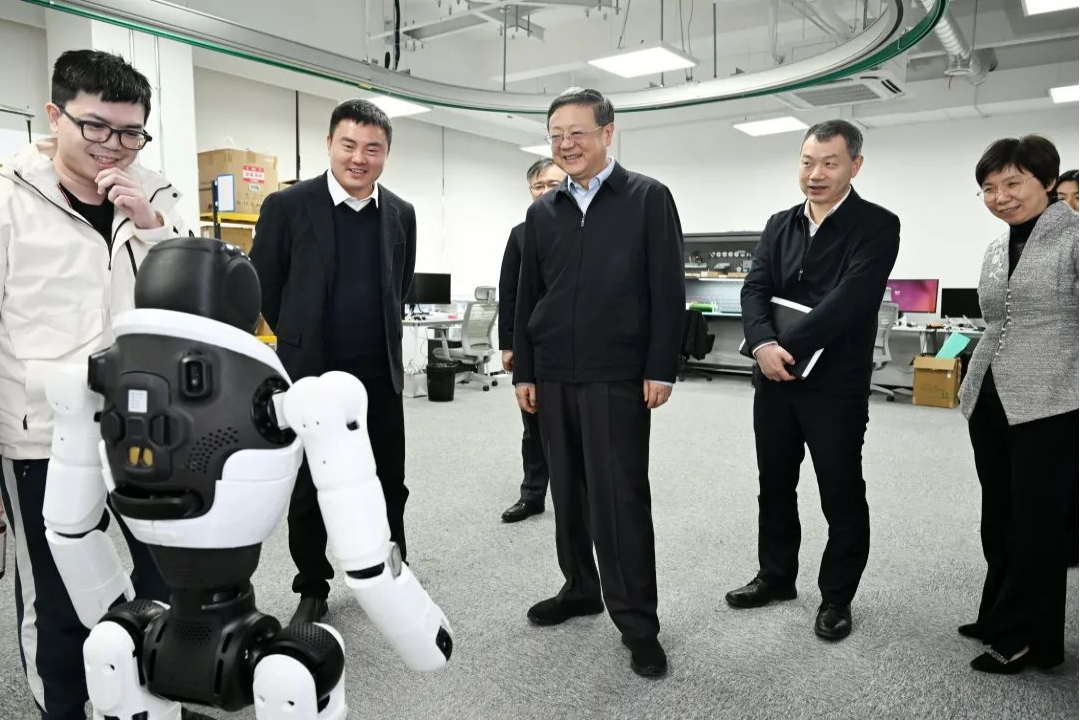 上海市委书记陈吉宁专题调研710公海机器人